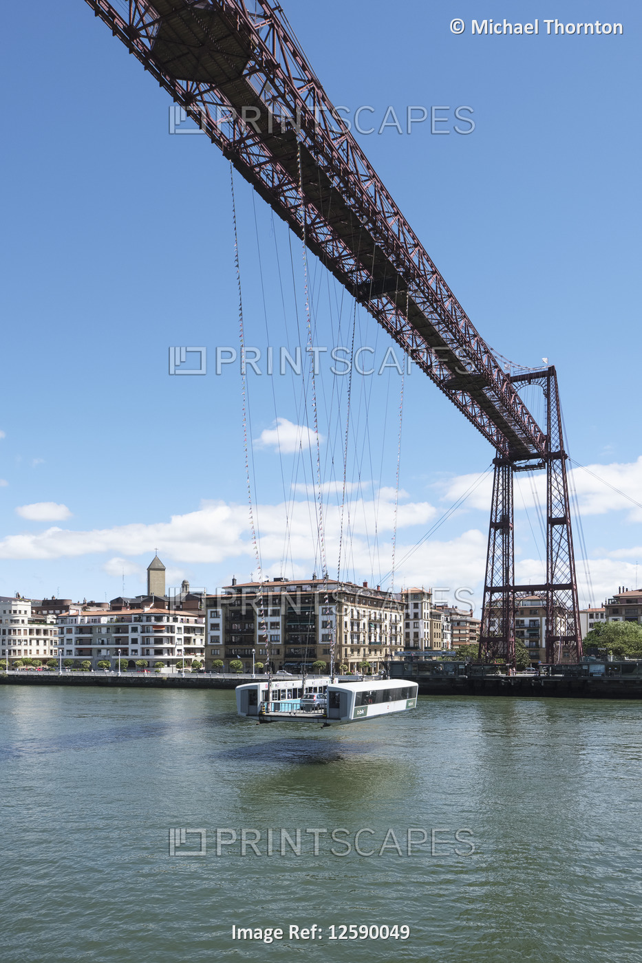 Puente Colgante, Puente Bizkaia, Puente Vizcaya, Puente Portugalete, the first ...