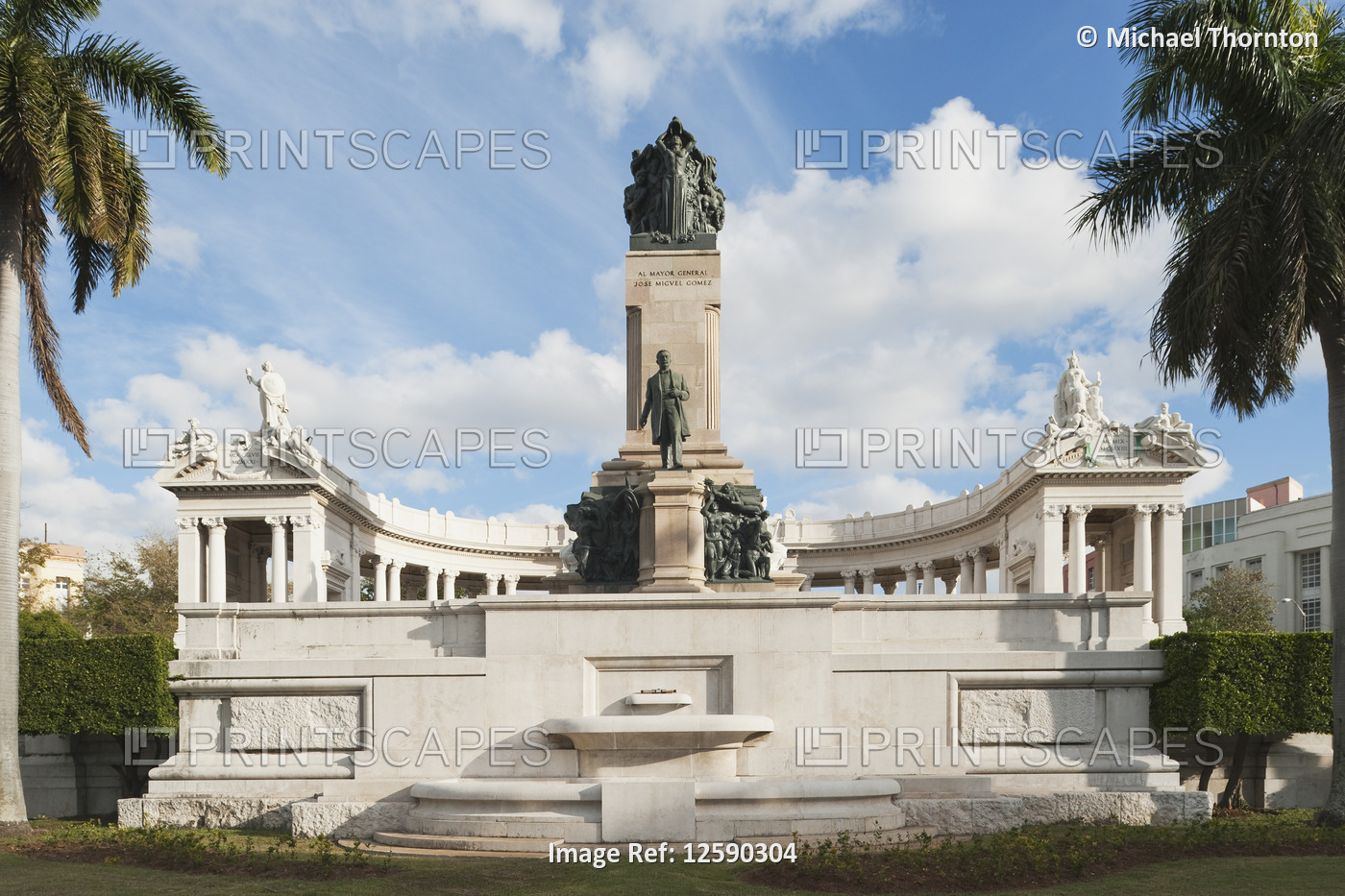 Monumento al Mayor General, Jose Miguel Gomez, La Habana, Cuba