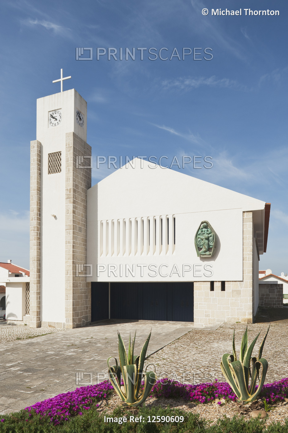 Church of Sao Pedro de Moel, Portugal