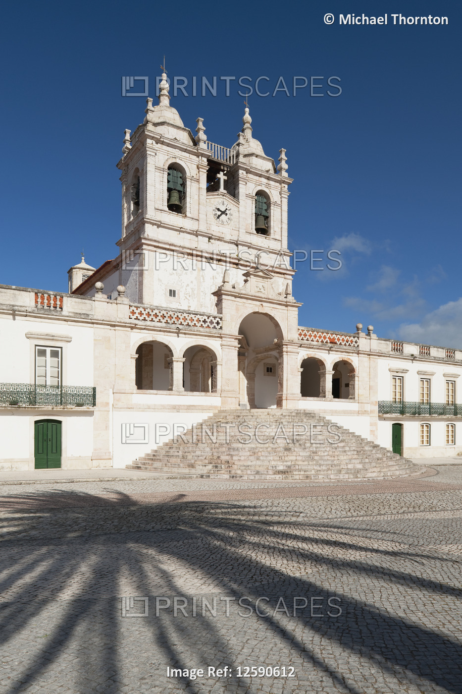 Church of Nazare, Nossa Senhora da Nazare, Nazare, Estremadura and Ribatejo, ...