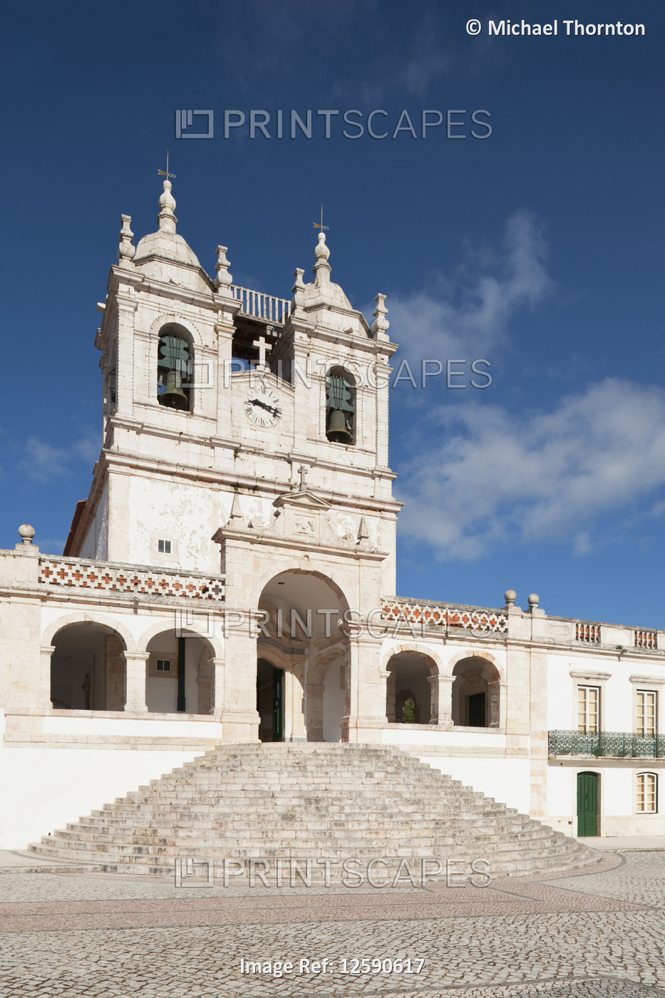 Church of Nazare, Nossa Senhora da Nazare, Nazare, Estremadura and Ribatejo, ...