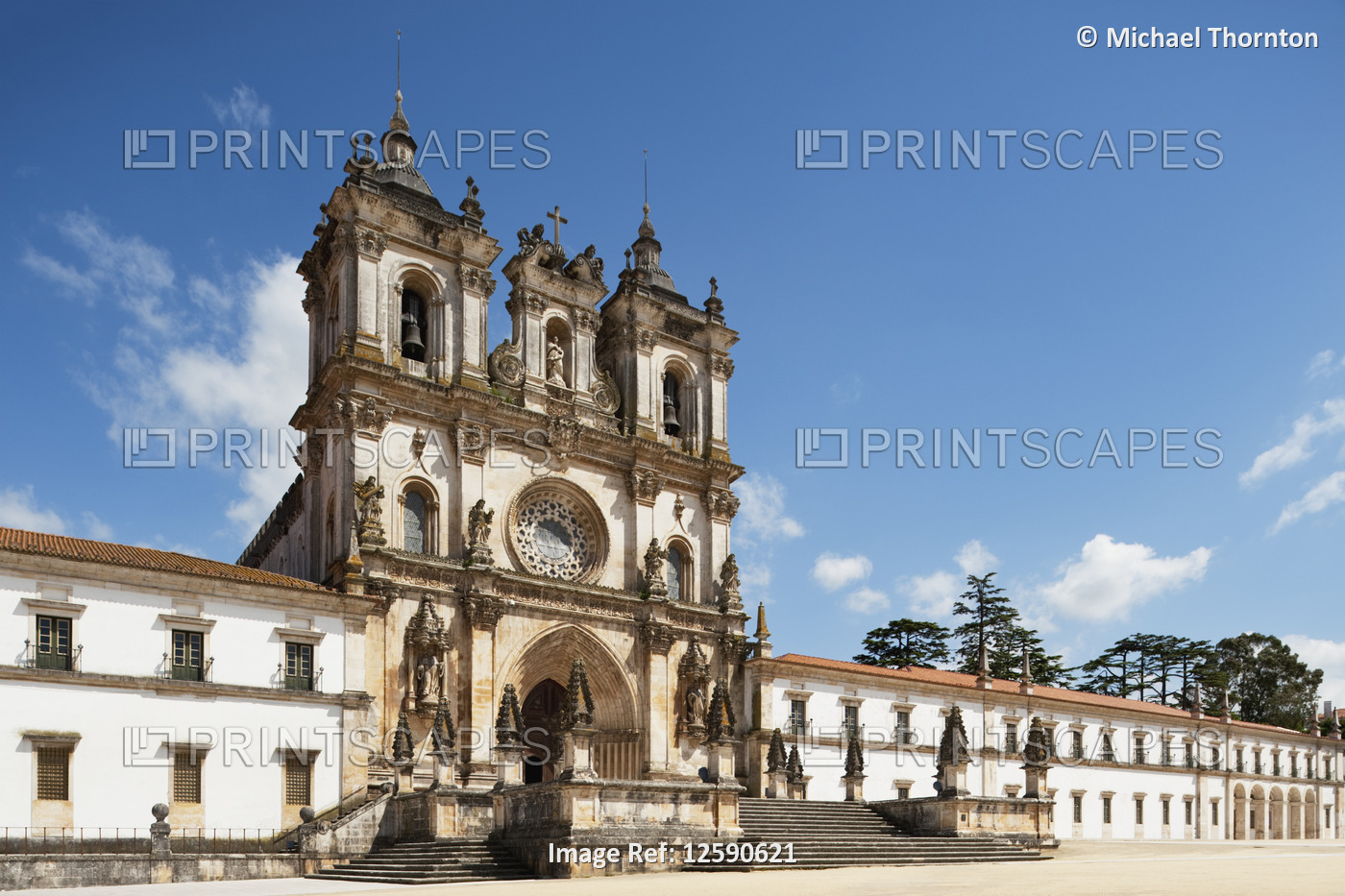12c Cistercian Monastery of Santa Maria, Alcobaca, Estremadura and Ribatejo, ...