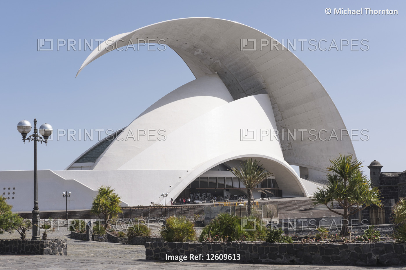 Auditorium of Tenerife opened 26 september 2003, Santa Cruz, Tenerife, Canary ...
