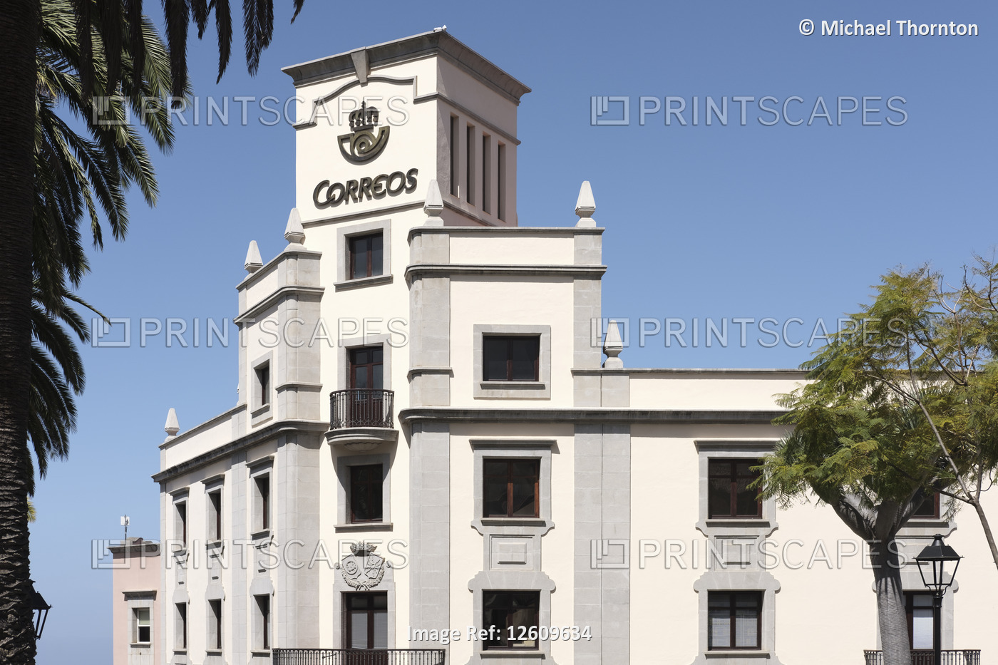 Correos, Post Office, La Oratava, Tenerife North, Canary Islands, Spain,