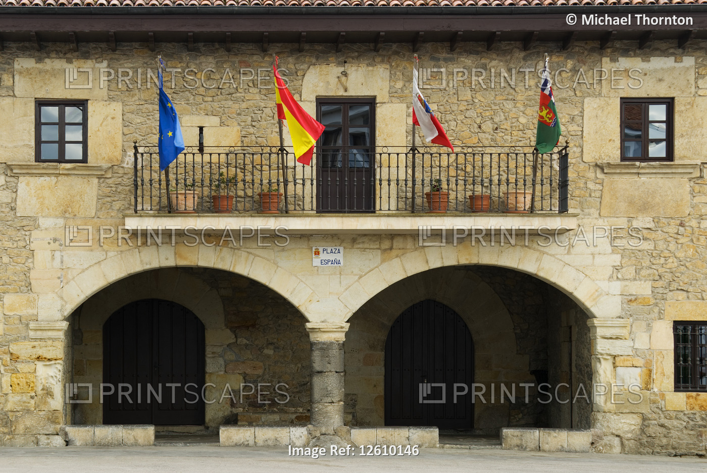Escalante Town Hall, Cantabria, Spain