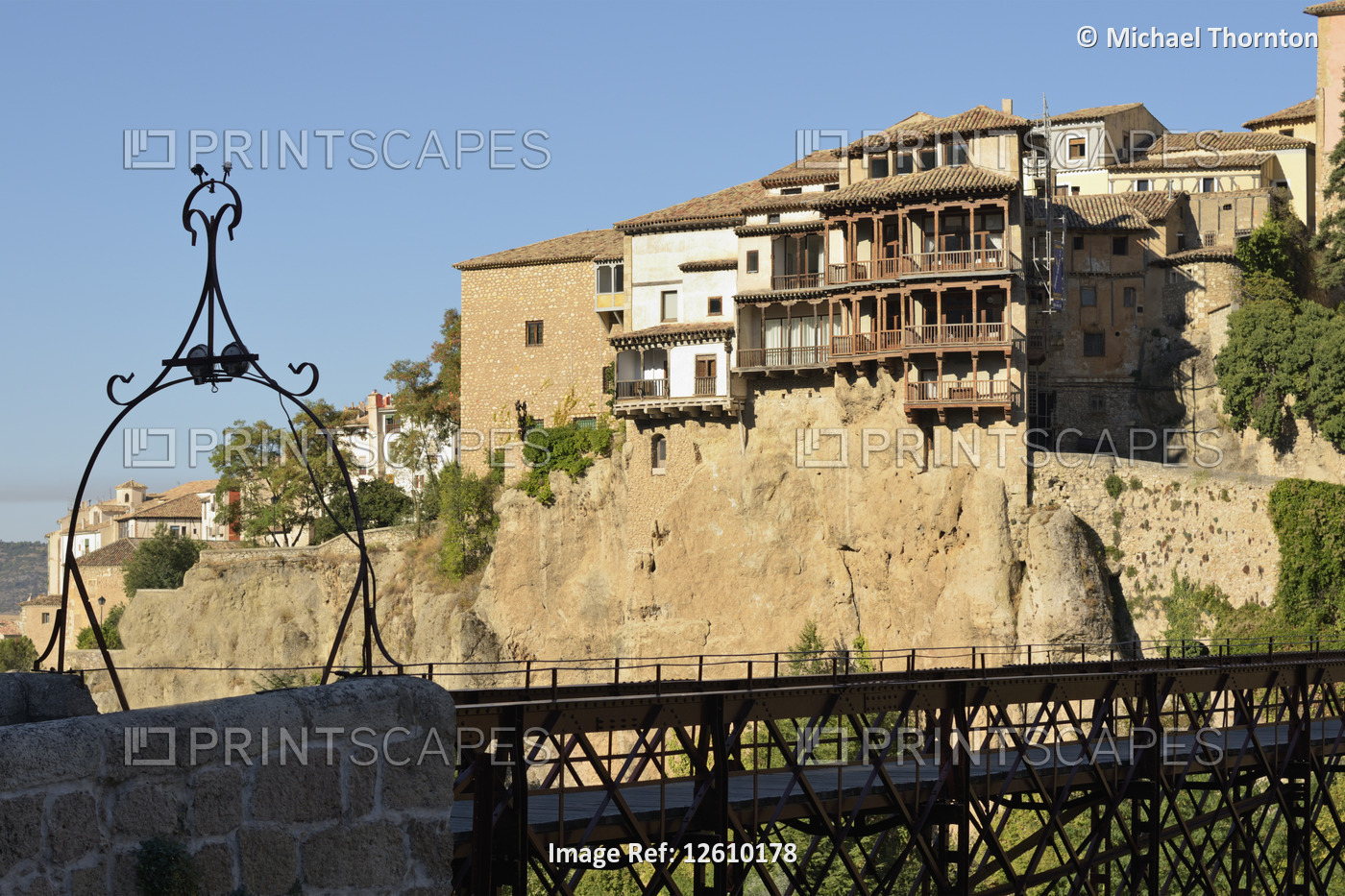 Las Casas Colgadas ( Hanging Houses of Cuenca built in 15 century, now a world ...
