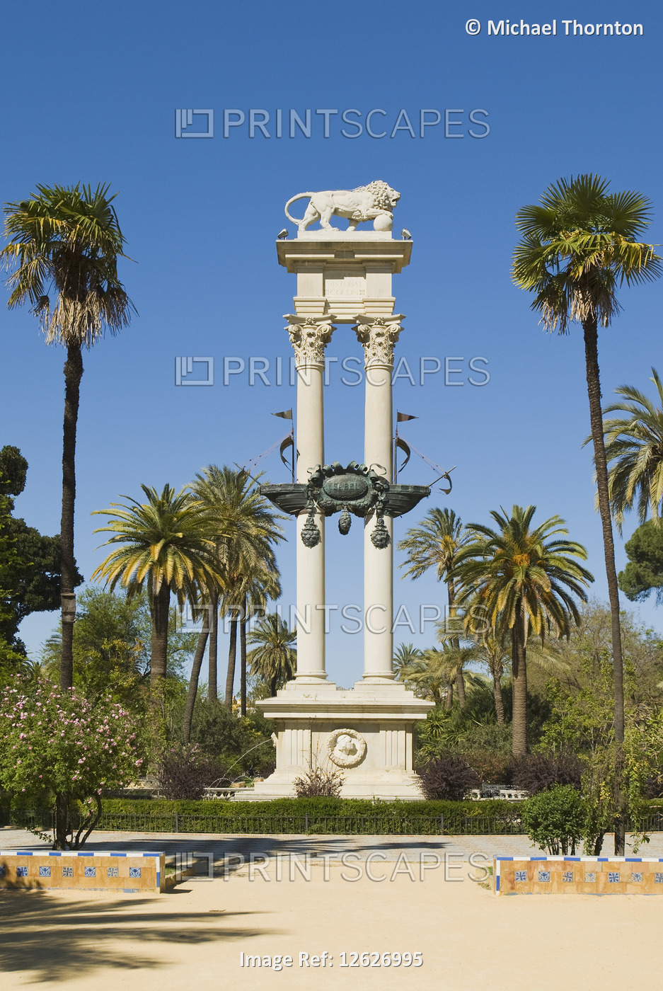 Christopher Columbus Monument - Monumento de Cristobal Colon, Seville, ...