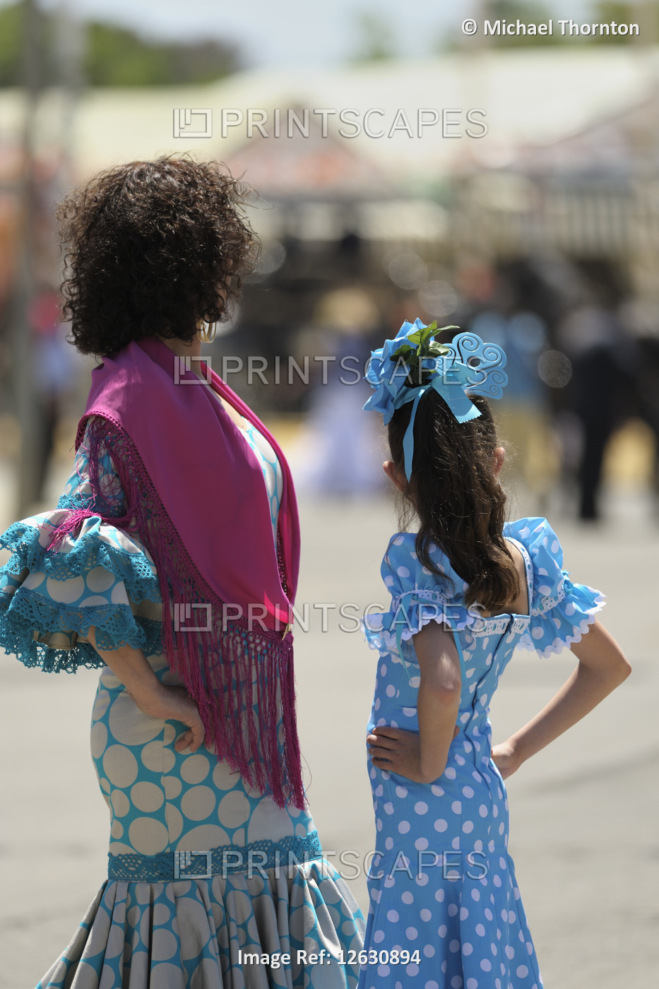 The April Fair, La Feria de Abril, Seville, Andalucia, Spain