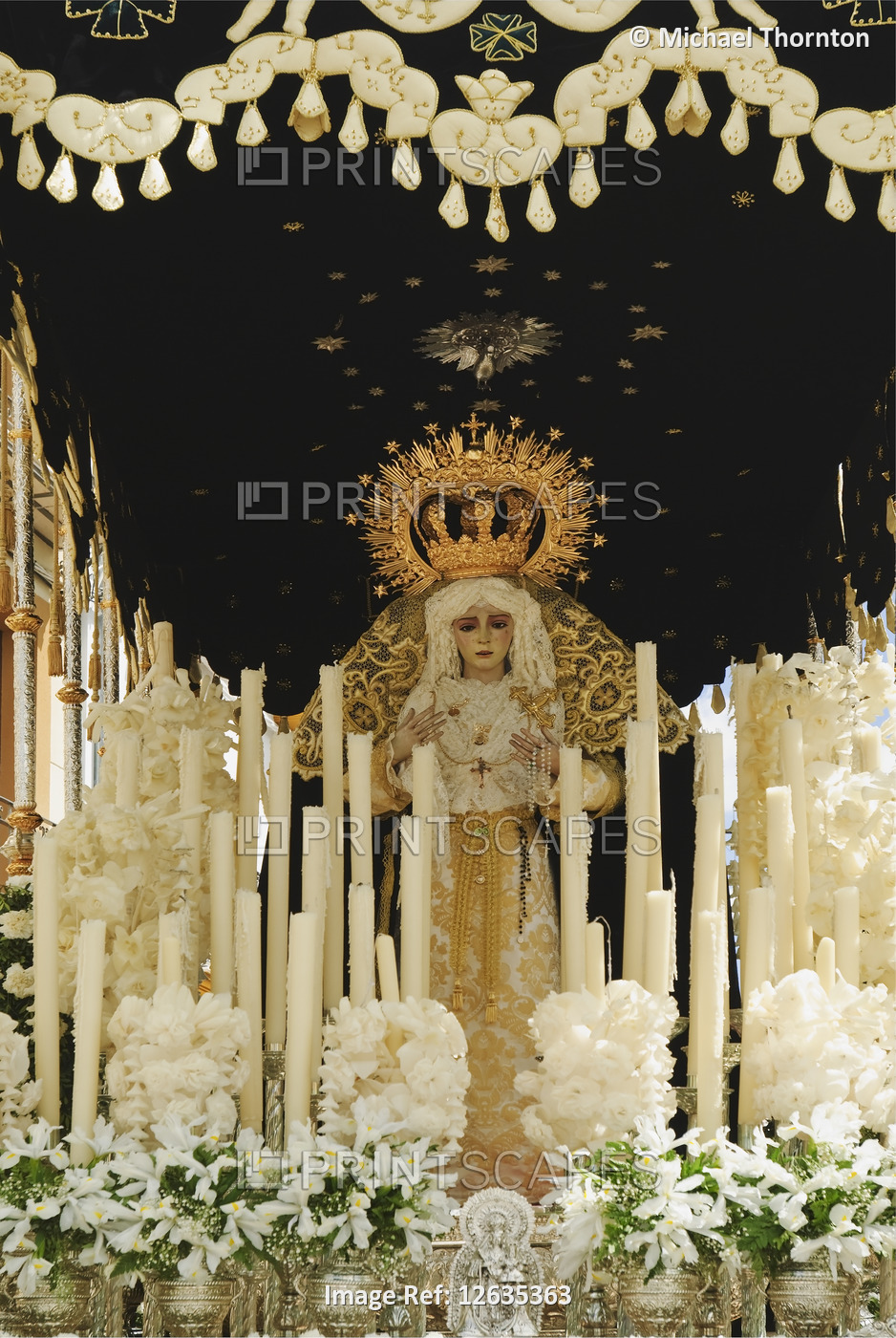 Holy Week, Semana Santa, El Saucejo, Seville, Andalucia, Spain