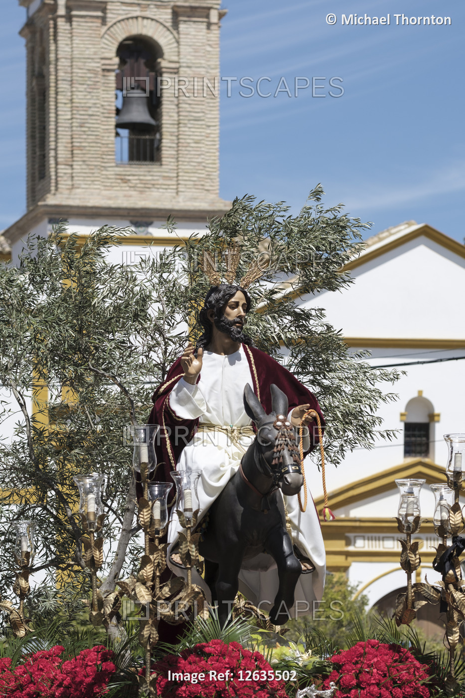 Holy Week, Semana Santa, El Saucejo, Seville, Andalucia, Spain
