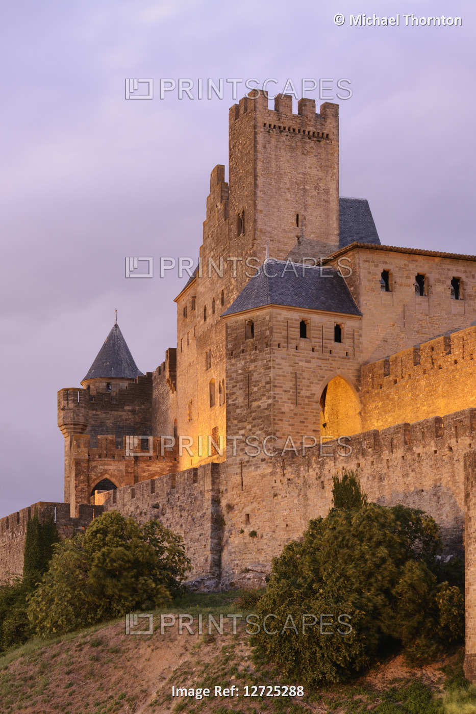 Cité de Carcassonne, Languedoc, France.