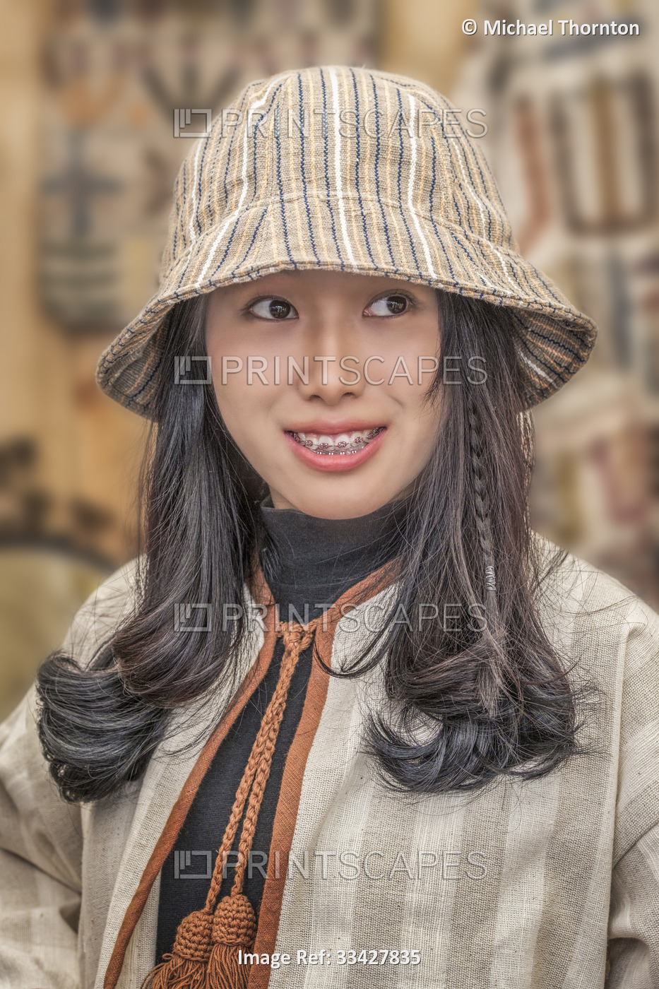 Young Lady at One Nimman Market, Chiang Mai, Thailand, 